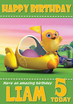 Ruff Ruff Tweet And Dave 7 Kidshows Birthday Card