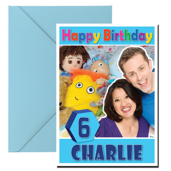 Show Me Show Me 2 Kidshows Birthday Card