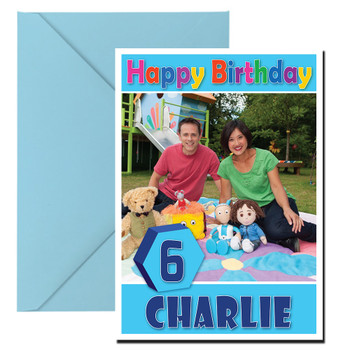 Show Me Show Me 3 Kidshows Birthday Card Show Me Show Me 3 Kidshows Birthday Card