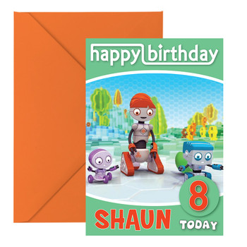 Spot Bots 1 Kidshows Birthday Card