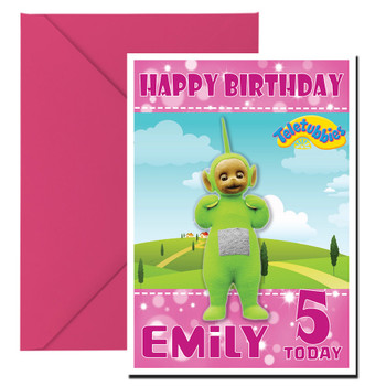 Teletubbies 2 Kidshows Birthday Card Teletubbies 2 Kidshows Birthday Card