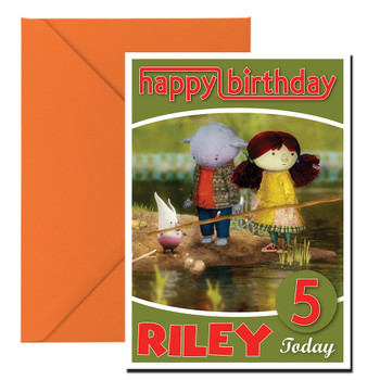 The Adventures Of Abney & Teal 3 Kidshows Birthday Card