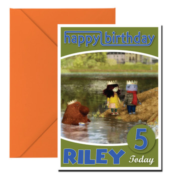 The Adventures Of Abney & Teal 4 Kidshows Birthday Card