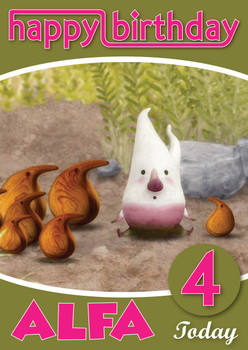 The Adventures Of Abney & Teal 6 Kidshows Birthday Card