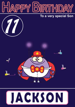 The Lingo Show 1 Kidshows Birthday Card