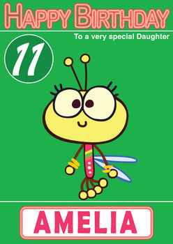 The Lingo Show 3 Kidshows Birthday Card The Lingo Show 3 Kidshows Birthday Card