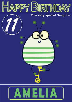 The Lingo Show 5 Kidshows Birthday Card