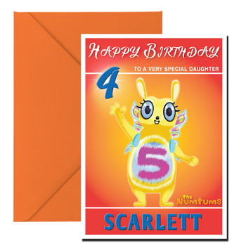 The Numtums 5 Kidshows Birthday Cards The Numtums 5 Kidshows Birthday Cards