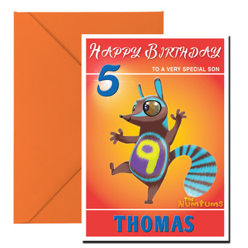 The Numtums 9 Kidshows Birthday Cards The Numtums 9 Kidshows Birthday Cards