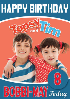 Topsy And Tim 1 Kidshows Birthday Card