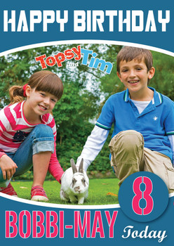 Topsy And Tim 2 Kidshows Birthday Card