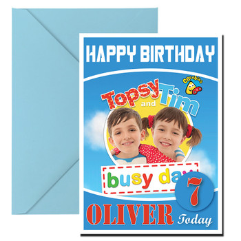 Topsy And Tim 3 Kidshows Birthday Card