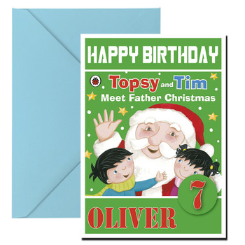 Topsy And Tim 5 Kidshows Birthday Card