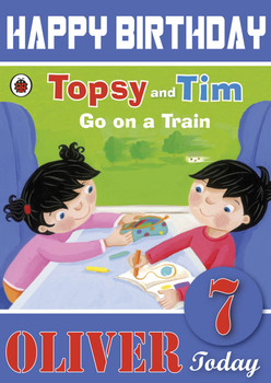 Topsy And Tim 7 Kidshows Birthday Card