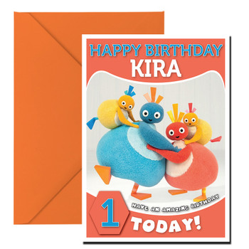 Twirlywoos 1 Kidshows Birthday Card