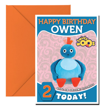 Twirlywoos 3 Kidshows Birthday Card