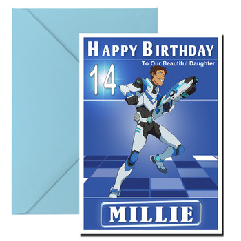 Voltron 4 Lance Kidshows Birthday Card Voltron 4 Lance Kidshows Birthday Card