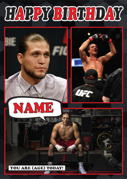 Brian Ortega Mc1097 Birthday Card
