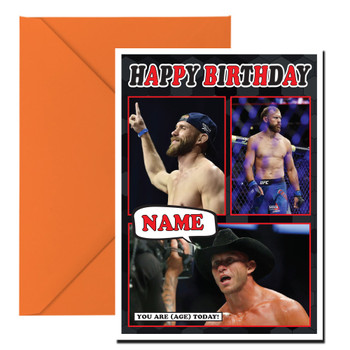 Donald Cerrone Mc1103 Birthday Card