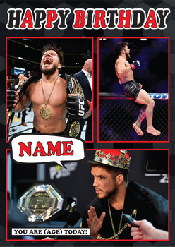 Henry Cejudo Mc1095 Birthday Card