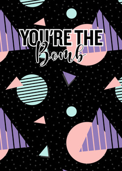 Naughty 389a You're The Bomb Birthday Card Naughty 389a You're The Bomb Birthday Card