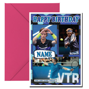 Andrey Rublev Mc1079 Birthday Card