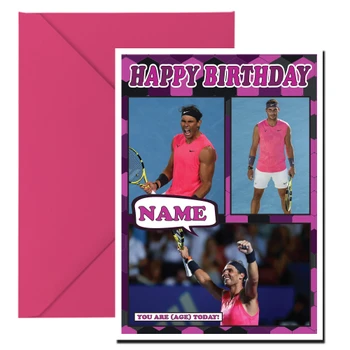 Rafael Nadal Mc1063 Birthday Card