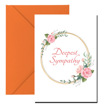 Deepest Sympathy Birthday Card Deepest Sympathy Birthday Card