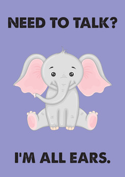 I'm All Ears Birthday Card