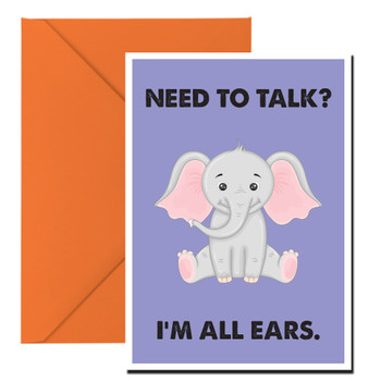 I'm All Ears Birthday Card