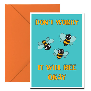 It Will Bee Okay Birthday Card It Will Bee Okay Birthday Card