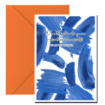 Naughty 91 Don't Listen To Your Negative Thoughts! You Are Truly Wonderful Birthday Card Naughty 91 Don't Listen To Your Negative Thoughts! You Are Truly Wonderful Birthday Card