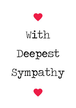 With Deepesy Sympathy 2 Birthday Card With Deepesy Sympathy 2 Birthday Card