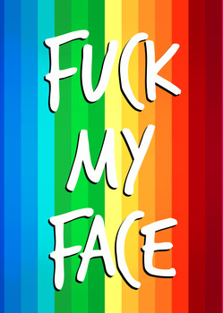 Naughty 106 Fuck My Face Birthday Card Naughty 106 Fuck My Face Birthday Card