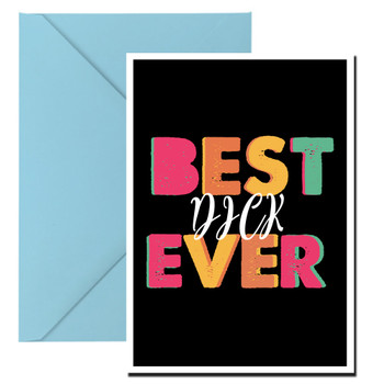 Naughty 32a Best Dick Ever Birthday Card Naughty 32a Best Dick Ever Birthday Card