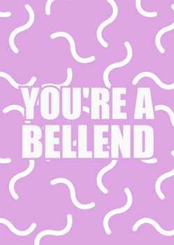 Naughty 339 You're A Bellend Birthday Card