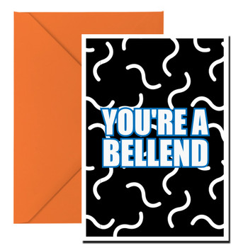 Naughty 339b You're A Bellend Birthday Card