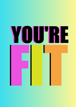 Naughty 358 You're Fit Birthday Card