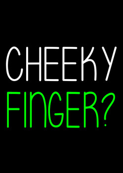 Naughty 61c Cheeky Finger  Birthday Card Naughty 61c Cheeky Finger  Birthday Card