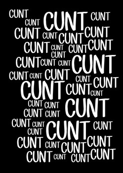 Naughty 80 Cunt Cunt Cunt Birthday Card Naughty 80 Cunt Cunt Cunt Birthday Card
