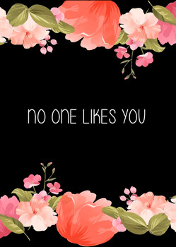 Naughty 219a No One Likes You Birthday Card Naughty 219a No One Likes You Birthday Card