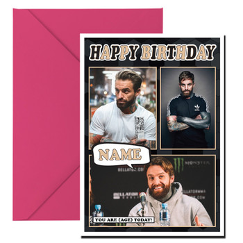 Aaron Chalmers Mc1537 Birthday Card Aaron Chalmers Mc1537 Birthday Card