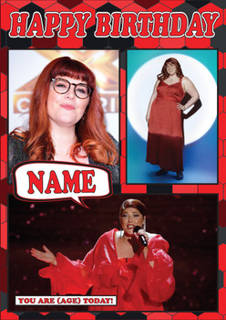 Jenny Ryan Mc1495 Birthday Card