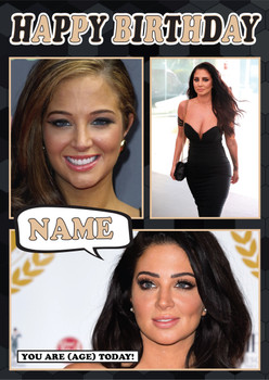 Tulisa Contostavlos Mc1535 Birthday Card