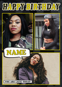 Lady Leshurr Mc1169 Birthday Card