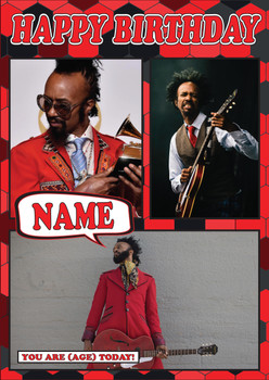 Fantastic Negrito Mc1460 Birthday Card Fantastic Negrito Mc1460 Birthday Card