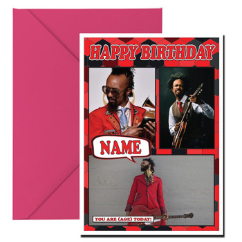 Fantastic Negrito Mc1460 Birthday Card Fantastic Negrito Mc1460 Birthday Card