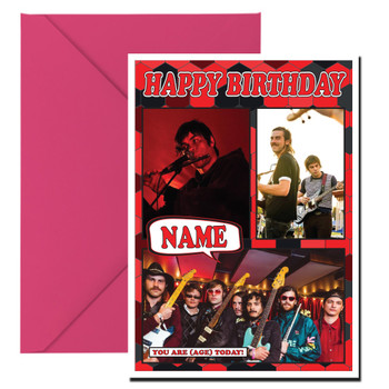 Nolan Potter's Nightmare Band Mc1454 Birthday Card Nolan Potter's Nightmare Band Mc1454 Birthday Card
