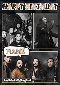 The Hu Mc1449 Birthday Card The Hu Mc1449 Birthday Card