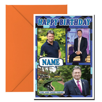 Alan Titchmarsh Mc1322 Birthday Card